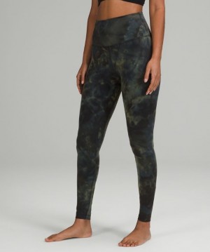 Lululemon Align High-Rise Pant 28 Kadın Tayt Koyu Gri Kahverengi Yeşil | FMSO-40851