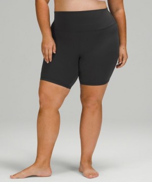 Lululemon Align High-Rise Short 8 Kadın Şort Koyu Gri | DZKA-41385