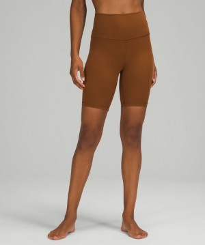 Lululemon Align High-Rise Short 8 Kadın Şort Bakır Kahverengi | CDLE-64721