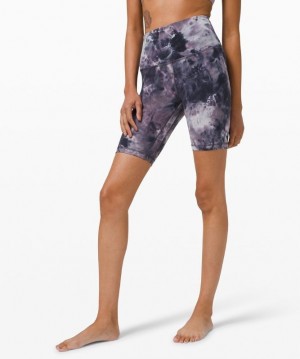 Lululemon Align High-Rise Short 8 Kadın Şort Mor Koyu Gri | THXZ-56928