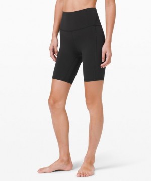 Lululemon Align High-Rise Short 8 Pockets Kadın Şort Siyah | SNER-27694