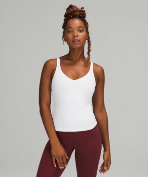 Lululemon Align Waist-Length Tank Top Kadın Üstler Beyaz | IYFC-37490