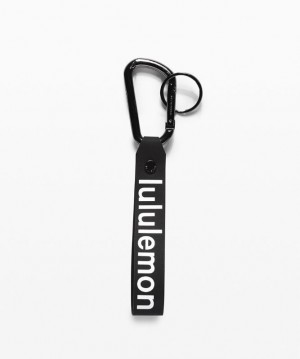 Lululemon All Hours Keychain Accessories Çantası Siyah Beyaz | YXAZ-16287