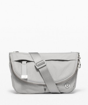 Lululemon All Night Festival Bag Micro Accessories Çantası Gümüş | KTPG-38769