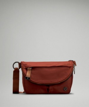 Lululemon All Night Festival Bag Micro Accessories Çantası Kahverengi | CTMY-59634