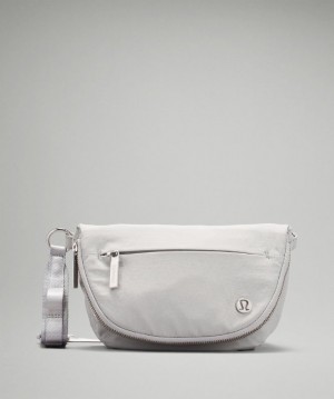 Lululemon All Night Micro Festival Bag Zip Top Accessories Çantası Gri | KYCS-45713