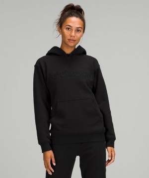 Lululemon All Yours Hoodie Graphic Kadın Kapşonlu Siyah | LRUJ-58473