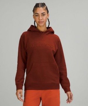 Lululemon All Yours Hoodie Graphic Kadın Kapşonlu Kahverengi | FSUQ-83142