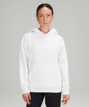 Lululemon All Yours Hoodie Kadın Kapşonlu Beyaz | OSFM-84352