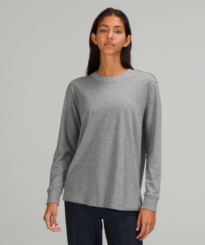 Lululemon All Yours Long Sleeve Shirt Kadın Üstler Gri | HSZO-03489