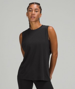 Lululemon All Yours Tank Kadın Üstler Siyah | QILU-70524