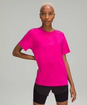Lululemon All Yours Tee Kadın Üstler Açık Mavi | LTQD-84736