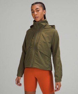 Lululemon Always Effortless Jacket Kadın Mont Zeytin Yeşili | ETFC-18496