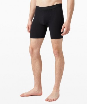 Lululemon Always In Motion Boxer Mesh 7 3 Pack Erkek İç Giyim Siyah Siyah Siyah | AHOD-63594