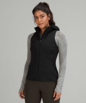 Lululemon Another Mile Vest Kadın Mont Siyah | BDSK-01964