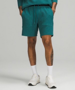 Lululemon At Ease Short 7 Erkek Şort Siyah | PSVL-10938