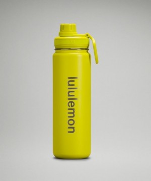 Lululemon Back to Life Sport Bottle 24oz Accessories Su şişeleri Sarı | QJKG-38297