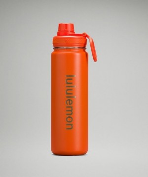 Lululemon Back to Life Sport Bottle 24oz Accessories Su şişeleri Mercan | OPUD-56784