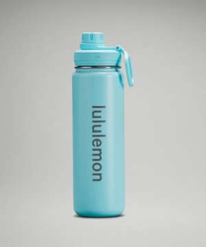 Lululemon Back to Life Sport Bottle 24oz Accessories Su şişeleri Mavi | UCJO-67319