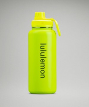 Lululemon Back to Life Sport Bottle 32oz Accessories Su şişeleri Sarı | KUGV-01267