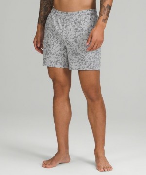 Lululemon Balancer Short 6 Erkek Şort Gümüş Gri | YCPM-25164