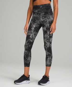 Lululemon Base Pace High-Rise Crop 23 Kadın Pantolon Gri Renkli | SBIW-63921