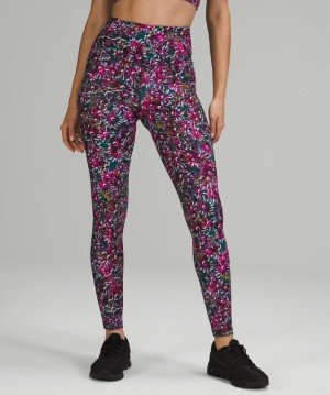 Lululemon Base Pace High-Rise Fleece Running Tight 28 Kadın Tayt Renkli | JKBW-41065