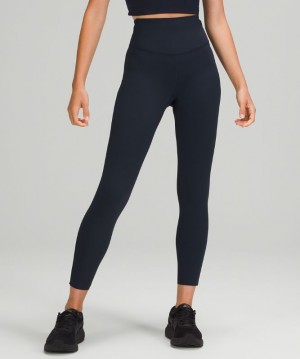 Lululemon Base Pace High-Rise Running Tight 25 Kadın Tayt Lacivert | CXGJ-89417