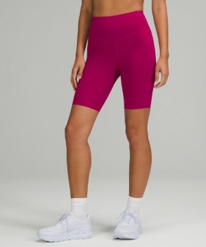 Lululemon Base Pace High-Rise Short 8 Kadın Şort Wild Berry | GAOF-32045