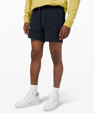 Lululemon Bowline Short 5 Stretch Ripstop Erkek Şort Lacivert | VCSO-31762