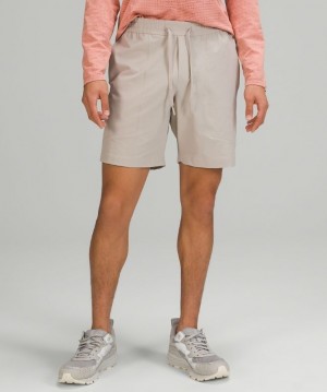 Lululemon Bowline Short 8 Erkek Şort Bej Rengi | ZBCT-63490