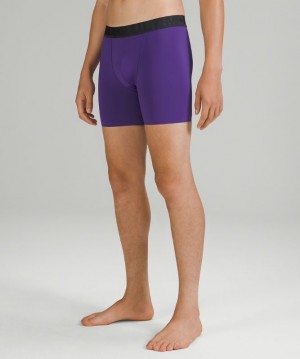 Lululemon Built to Move Long Boxer 7 Erkek İç Giyim Mor | QHVF-73249