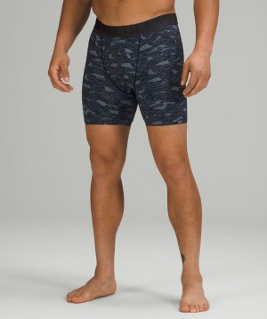 Lululemon Built to Move Long Boxer 7 Erkek İç Giyim Lacivert | PSCE-56871
