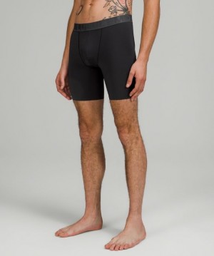 Lululemon Built to Move Long Boxer 7 Erkek İç Giyim Siyah | ASZD-96741