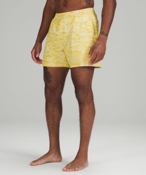 Lululemon Channel Cross Short 5 Erkek Mayo Beyaz | TQSR-86217