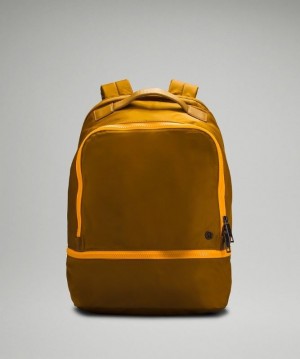 Lululemon City Adventurer Backpack 17L Accessories Çantası Altın Kahverengi | IWCT-20156