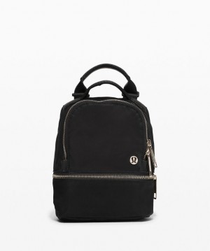 Lululemon City Adventurer Backpack Micro Accessories Çantası Siyah Altın | BLTD-34679