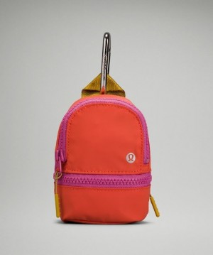 Lululemon City Adventurer Backpack Nano Accessories Çantası Pembe Mercan | CVPT-21706