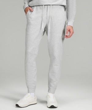 Lululemon City Sweat Jogger Erkek Pantolon Açık Gri Açık Mavi | UJYZ-23917