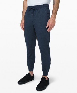 Lululemon City Sweat Jogger Shorter Erkek Pantolon Lacivert | FITL-83065