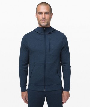 Lululemon City Sweat Zip Hoodie Erkek Kapşonlu Lacivert | HISW-68309