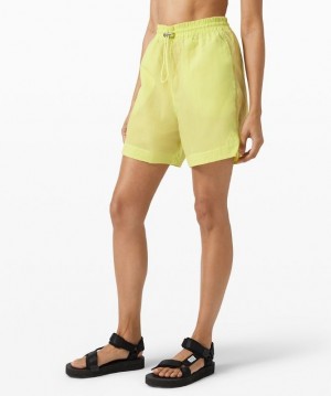 Lululemon Clear Intention Short Kadın Şort Limon | BLJZ-80967