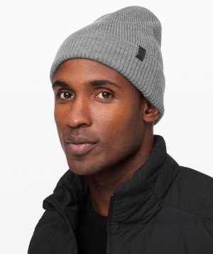 Lululemon Cold Pursuit Knit Beanie Accessories Şapkalar Gri | IFBD-03497
