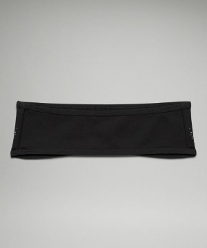 Lululemon Cold Terrain Running Ear Warmer Accessories Şapkalar Siyah | JDNO-54872