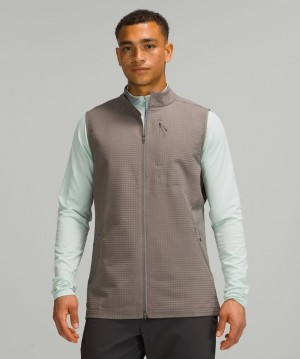 Lululemon Cold Terrain Vest Fleece Erkek Mont Rover | HQIJ-75639