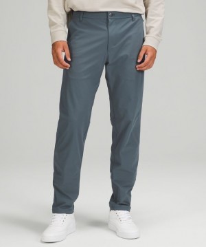 Lululemon Commission Classic-Fit Pant 28 Warpstreme Erkek Pantolon Mavi | MKSO-36094