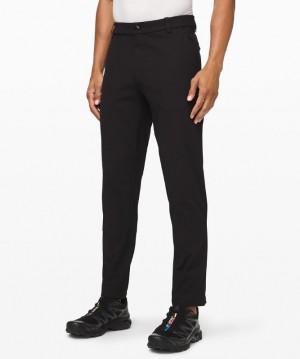 Lululemon Commission Classic-Fit Pant 28 Warpstreme Erkek Pantolon Siyah | ECPD-71809