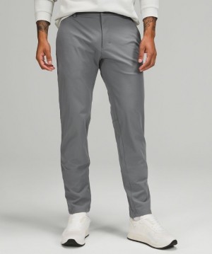 Lululemon Commission Classic-Fit Pant 28 Warpstreme Erkek Pantolon Gri | DAKI-12457