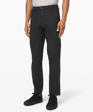 Lululemon Commission Classic-Fit Pant 28 Warpstreme Erkek Pantolon Obsidian | UCZW-65439
