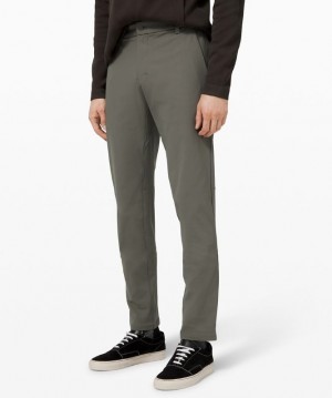 Lululemon Commission Classic-Fit Pant 37 Warpstreme Erkek Pantolon Gri Zeytin Yeşili | SVXK-57328